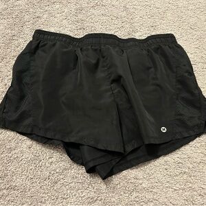 RBX Women's Black Athletic Shorts